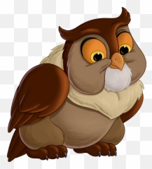 Disney Clipart Transparent Background - Bambi Owl Png Emoji,Disney Bambi Emoji