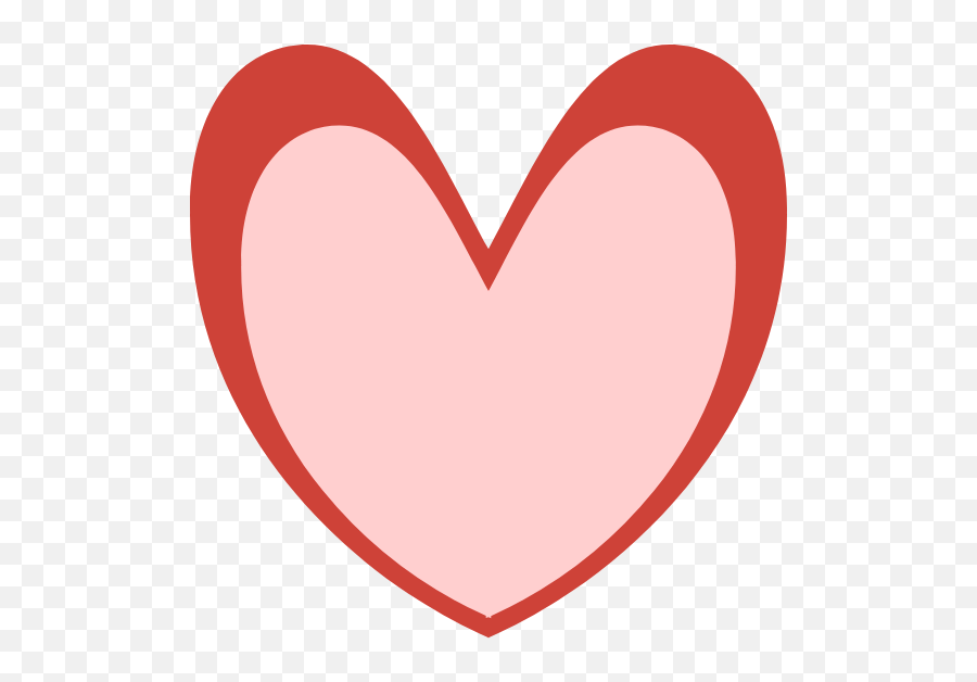 Outlined Heart Graphic - Girly Emoji,Outline Heart Emoji App