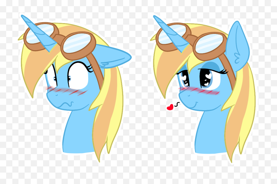 2082270 - Artistsevenserenity Blushing Duo Emoji Female Fictional Character,Blushing Emoji