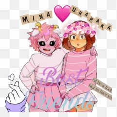 Minaashido Ochakouraraka Besties - Mha Mina X Uraraka Emoji,Kaka Emoji