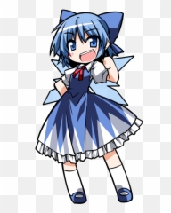 Cirno Png - Cirno Render Emoji,Cirno Anime Pacman Emoji