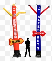 16ft Air Dancers Inflatable Tube Man Emoji,Wavey Arms Text Emoticon