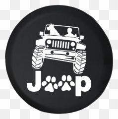 Cool Jeep Tire Covers - Jeep Paws Tire Cover Emoji,Funny Emoji Jeep Wrangler