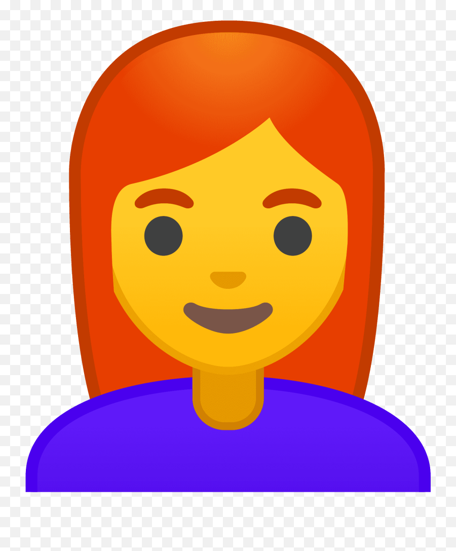Red Hair Emoji Clipart - Meaning,Emoticon Blond Woman