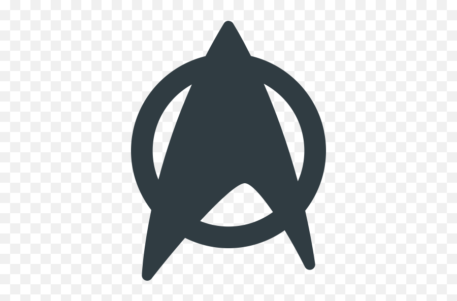 Geek Logo Movie Star Trek Icon - Star Trek Png Icon Emoji,Star Trek Movie Data Gets Emotions