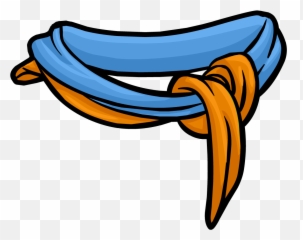 Sunset Scarves - Club Penguin Robe Png Transparent Emoji,Emoji Art Free Neck Scarvesclipart