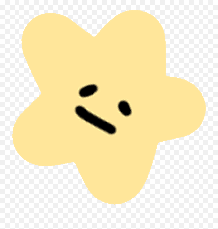 Yellow Stars Pastel Meh Sticker By - Happy Emoji,Meh Face Emoji
