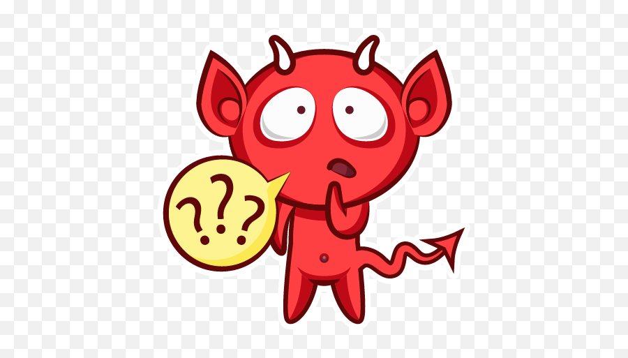 Wastickerapps - Cute Evil 106 Apk Download Com Ios Red Devil Emoji,Emoticons Whatsapp Evil