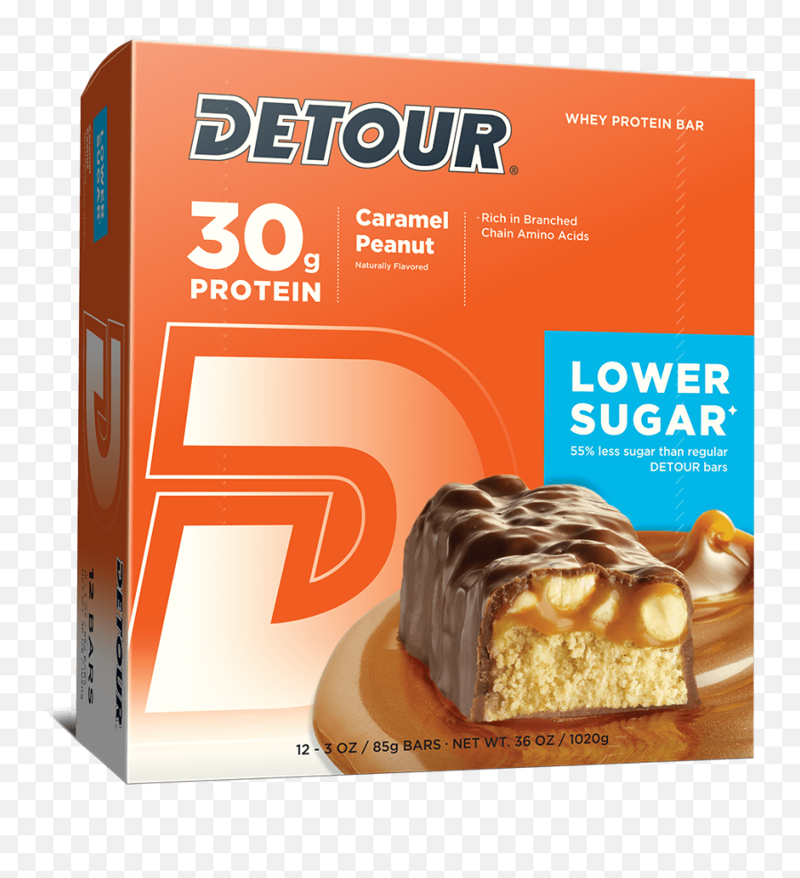 Caramel Peanut - Detour Protein Bar Emoji,Snickers Bar Emotion Label
