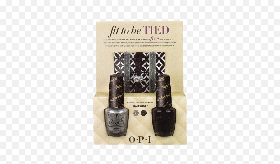 Opi Fit To Be Tied Kit 1 Esmaltes 2x15ml - Nail Polish Emoji,Emotions Opi Nail Polish