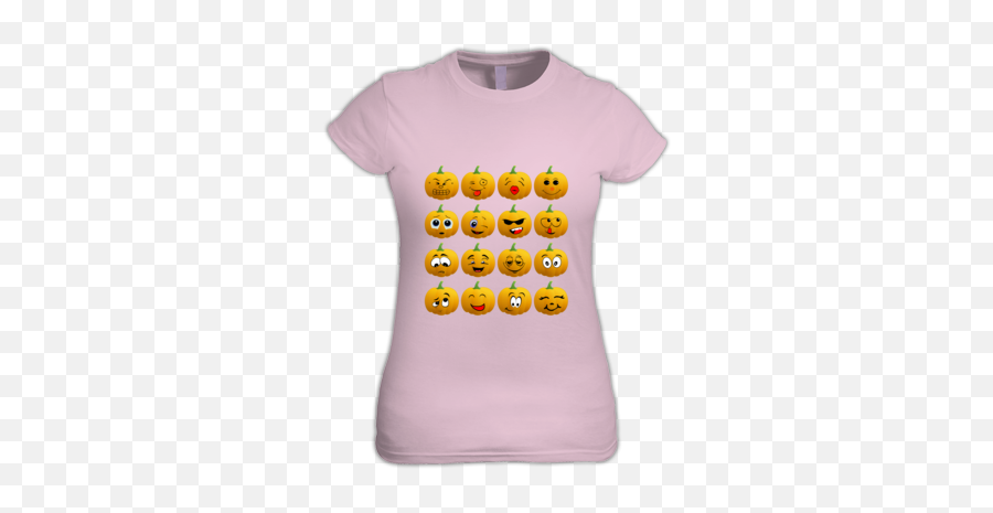 Halloween Halloween Pumpkin Emoji Women T Shirt At,Shirt Emoji