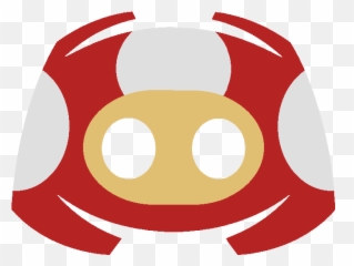 Discord Logo But Its A Super Mushroom - Mushroom Discord Logo Emoji,Set Skin Tone For Emoji Discord