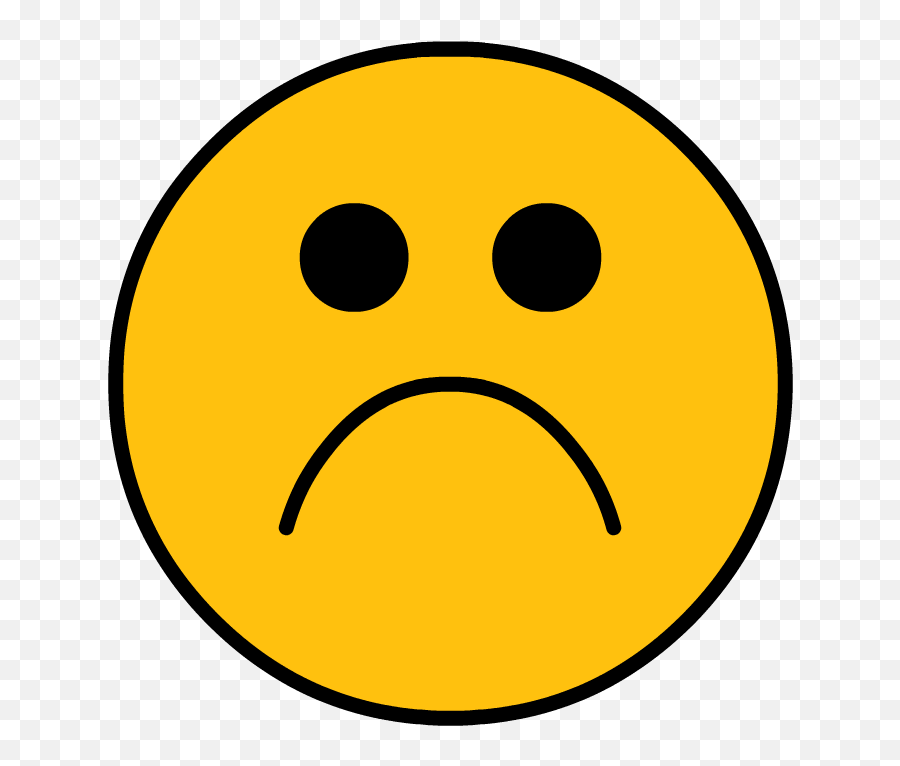 Emoticon - Sad Smiley Clipart Full Size Clipart 5513444 Happy Emoji,Tired Emoji