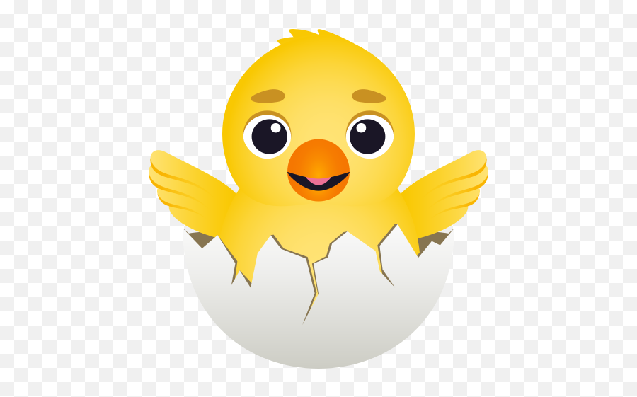 Emoji Hatching Chick In The Egg Wprock - Emoji De Pollito En Huevo,Sunflower Emoji