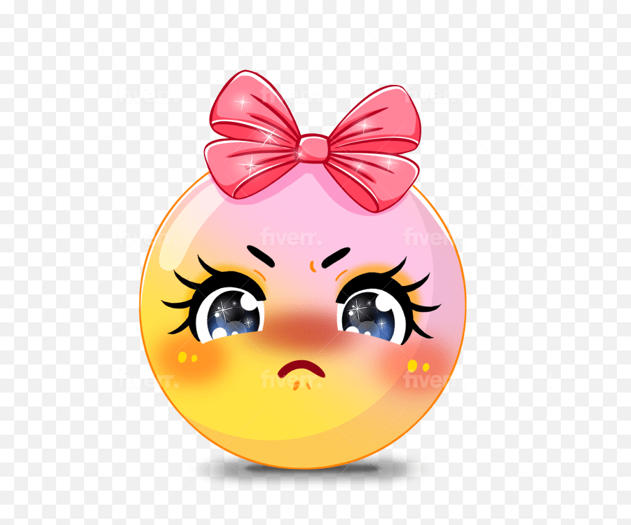 Design Cute Animals Emoticon Stickers Character Chibi - Happy Emoji,Cute Emoticon