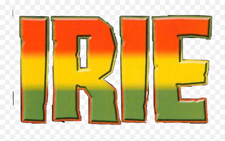 Irie Jamaican Jamaica Sticker - Vertical Emoji,Jamaica Emoji