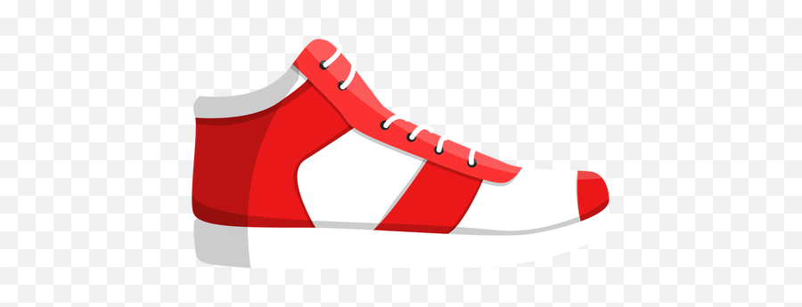 Jogging Shoe Trainers Lace Sneaker Illustration Transparent - Illustration Trainers Png Emoji,Dillards Emoji Shoes