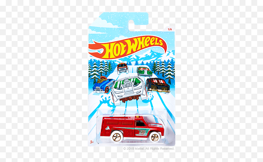 Better Than A Sleigh Ride Hot Wheels 2018 Holiday Series - Hot Wheels 2018 Winter Emoji,Sleigh Emoji