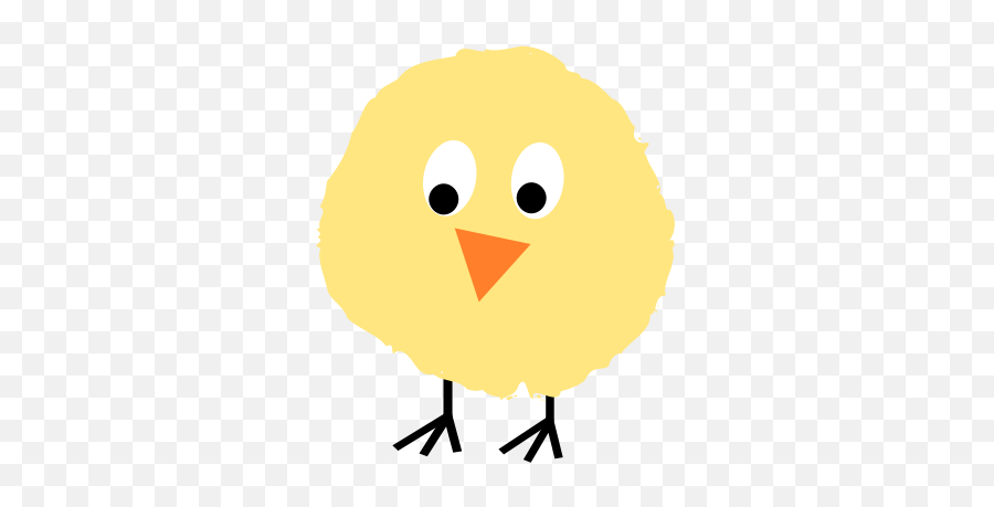 Fluffy Chick 02 Free Svg - Happy Emoji,Flipping Off The Bird Emoticon
