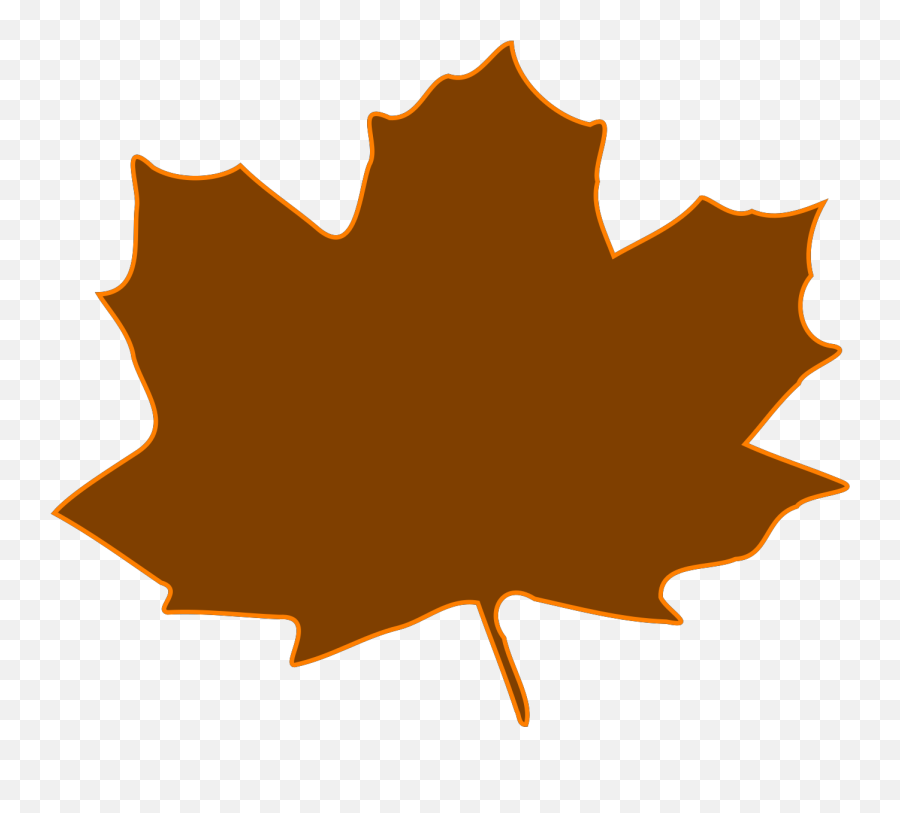 Maple Leaf Clipart Graphic - Autumn Leaf Vector Png Clipart Fall Leaves Svg Emoji,Fall Leaf Emoji