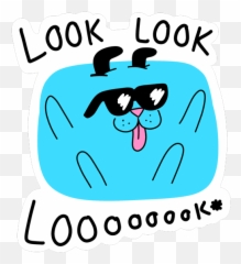 Dog Blobs By Shawn Bowers Emoji,Concerned Blob Emoji