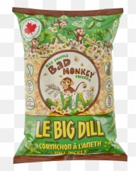 Large Format Popped Popcorn Bags Bad Monkey Popcorn Emoji,Emoji Annoncer