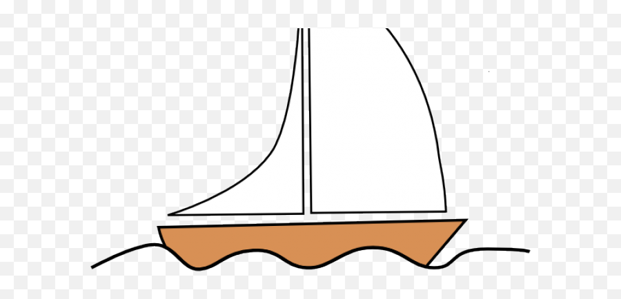 Yacht Clipart Small - Yacht Transparent Background Cartoon Emoji,Boat Emoticon