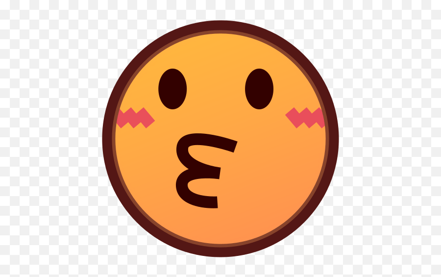 Kissing Face - Emoticon Emoji,Kissy Face Emoji