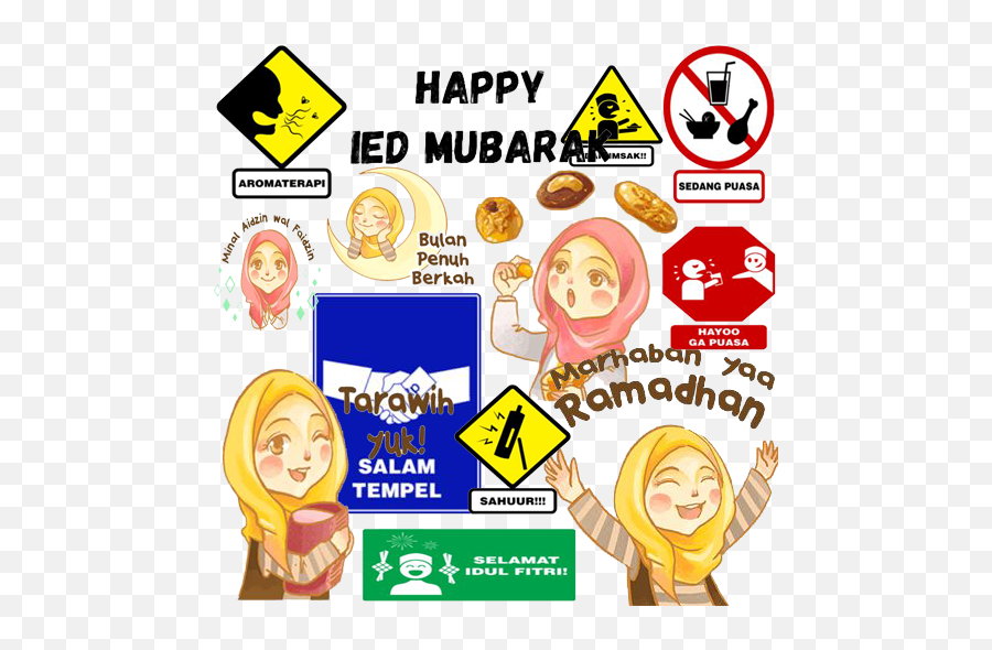 Appstore - Ramadhan Stickder Pack Emoji,Emoticon Ngantuk