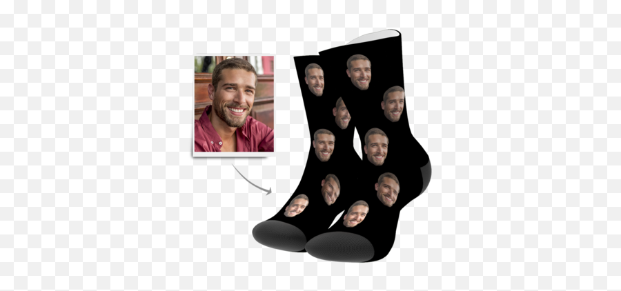 Custom Face Socks U2013 Mademineuk - Gift Emoji,Key Emoji Socks