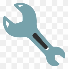 Wrench Id 7839 Emojicouk - Cle A Molette Emoji,Saudi Arabia Flag Emoji