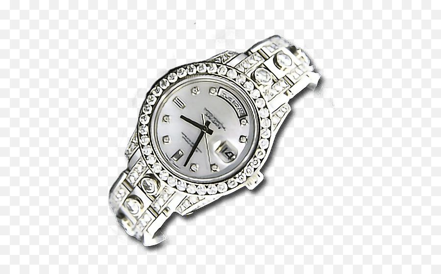 Watch Clock Diamond Jewelry Sticker - Solid Emoji,Emoji Watch And Clock