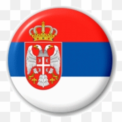 Small 25mm Lapel Pin Button Badge Novelty Serbian Flag - Gta 4 Niko Serbian Emoji,Arsenal Badge Emoji