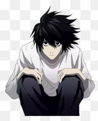 Who Is The Smartest Fictional Character - L Death Note Hair Png Emoji,Thetoptens Emoticons