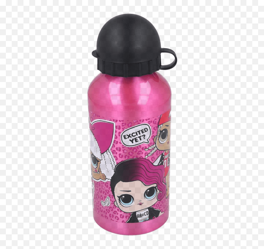 Aluminium Bottle Lol Surprise 400ml - Kids License Flase Za Vodu Za Decu Aluminijumske Emoji,Emoji Slippers Justice