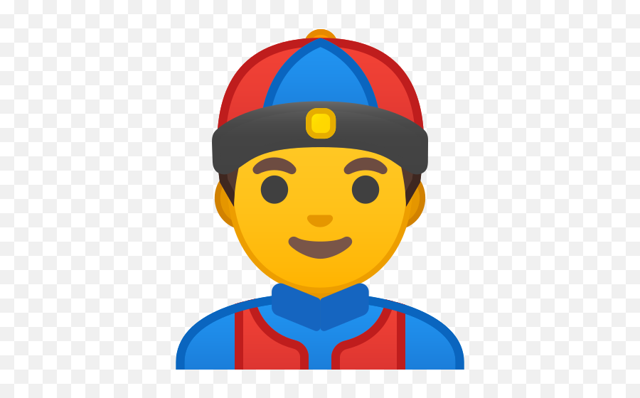 Person With Skullcap Emoji - Person With Skullcap Dark Emoji,Asian Emoji