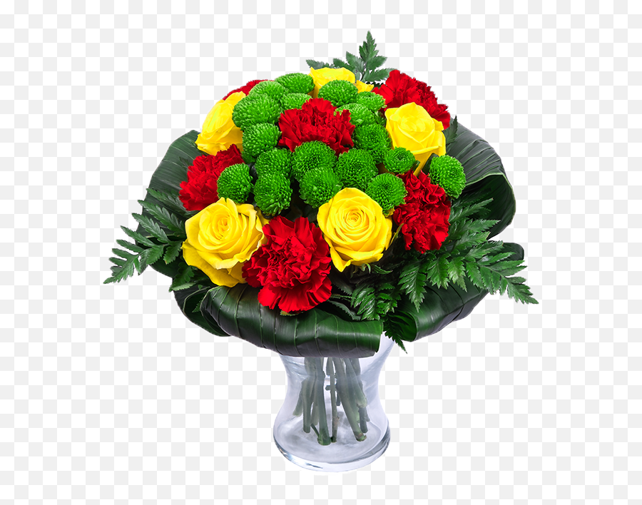 Bouquet Of Carnations Roses And Santini - Florist Frutikocz Emoji,Bouquet Of Flowers Emoticon