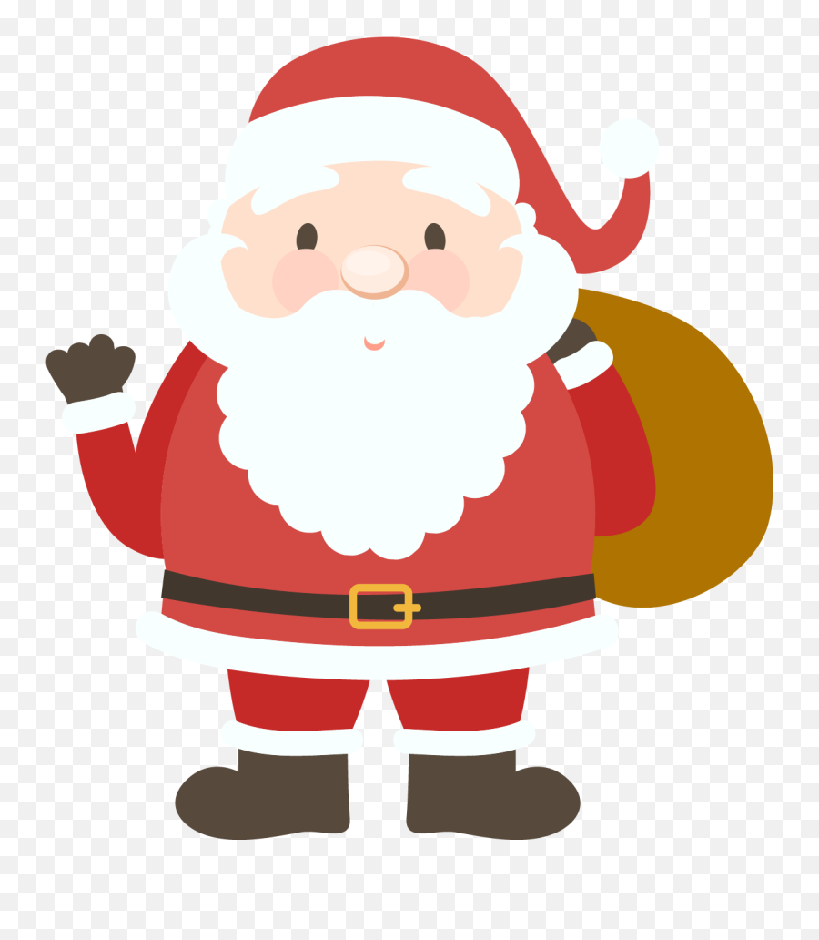 Santa Claus - Santa Claus Clipart Transparent Background Emoji,Santa Face Emojis