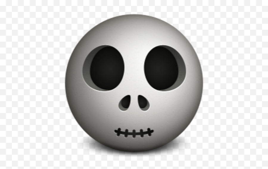 Ghost Avatar Emoticon Skull Symbol For - Creepy Emoji,Skeleton Emoticon