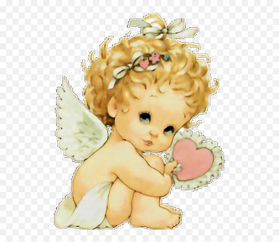 Baby Angel Babygirl Sticker - Love You With Angels Emoji,Emoji Angel Baby Girl
