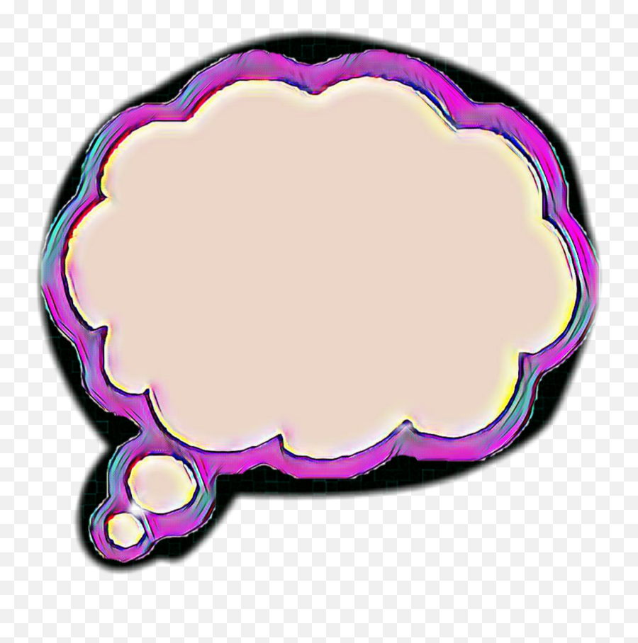 Pensamento Sticker - Girly Emoji,Emoji Pensamento Png