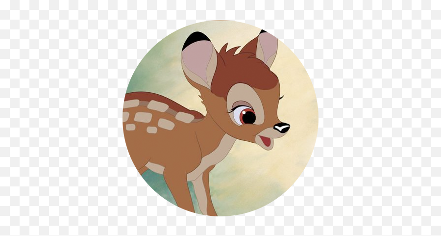Disney Bambi In The Forest Salad Emoji,Bambi Mother Birds Emotion