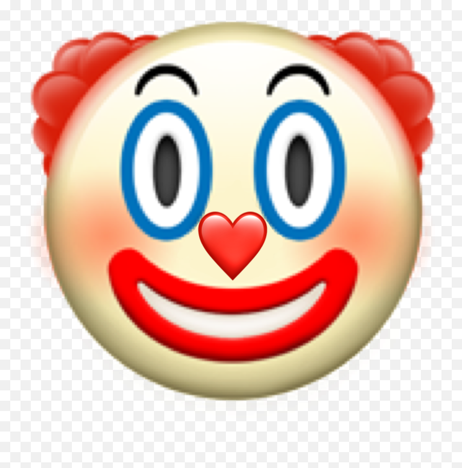 Clown Face Emoji Copy Paste - Clown Emoji Png,Dork Face Emoji