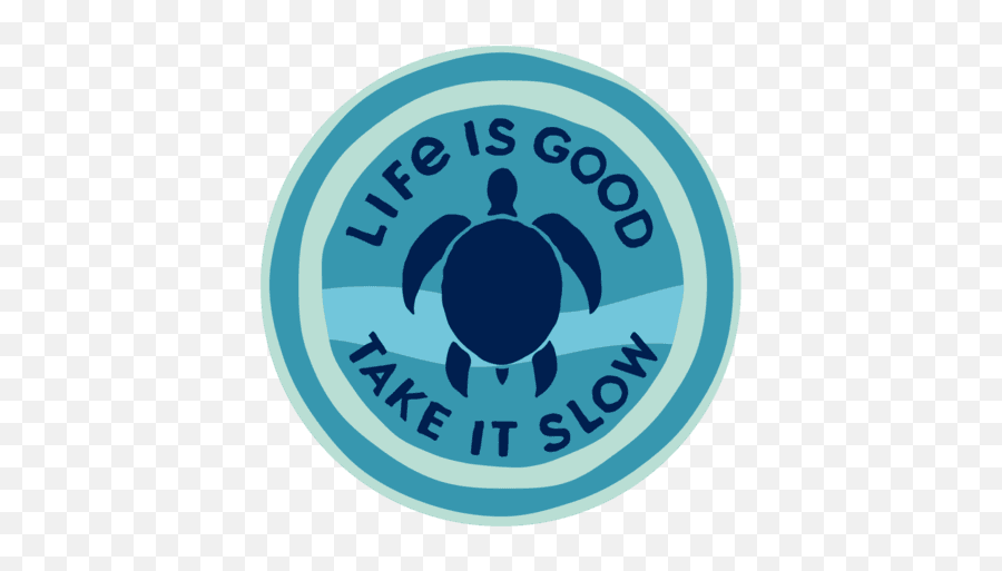 It Slow Turtle Circle Sticker - Circle Emoji,Turtle Emotions Pritnable Cards
