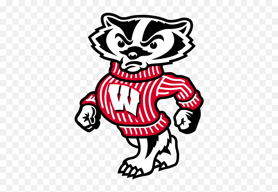 Wisconsin Badgers Logo - Transparent Wisconsin Badger Emoji,Wisconsin Badger Emojis
