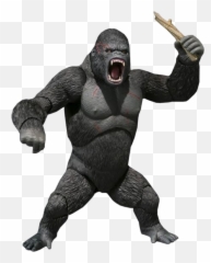 Download Gorilla Transparent Background - Transparent Background Gorilla Png Emoji,Ape Emoji Png