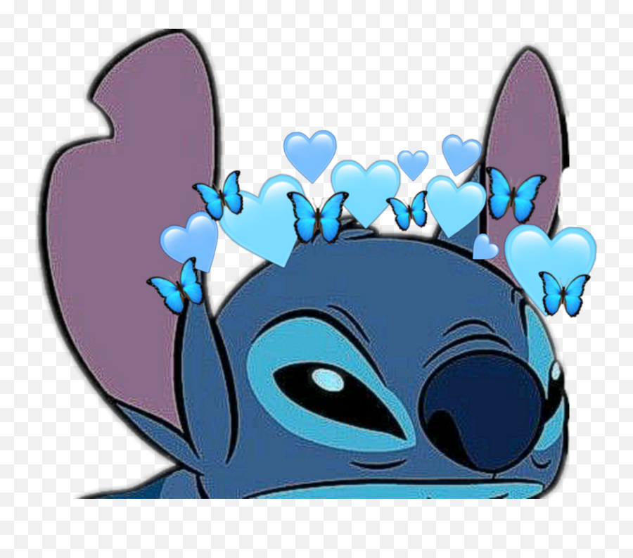 Discover Trending Stitch Stickers Picsart - Grumpy Stitch Disney Emoji,Facebook Stitch Emoticon