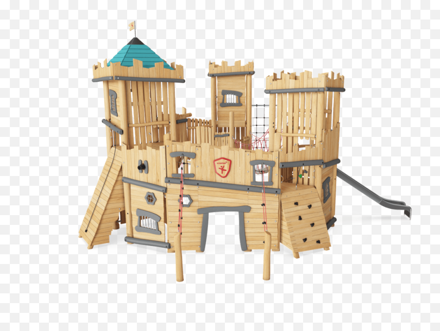 Robinia Castles - Wooden Outdoor Castle Playhouse Emoji,Voc Emotion Sud Body Location