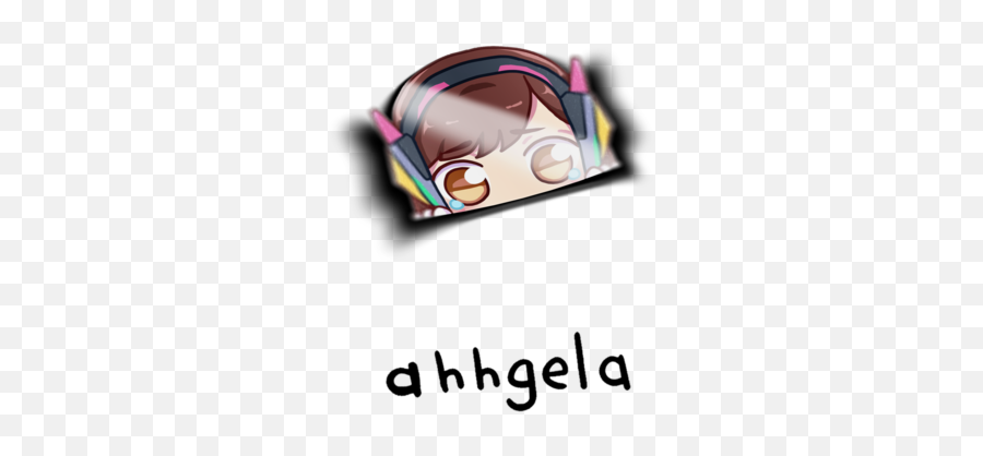 Stickers U2013 Page 2 U2013 Ahhgela - Obani Peeking Sticker Emoji,Mercy Emoticon Overwatch