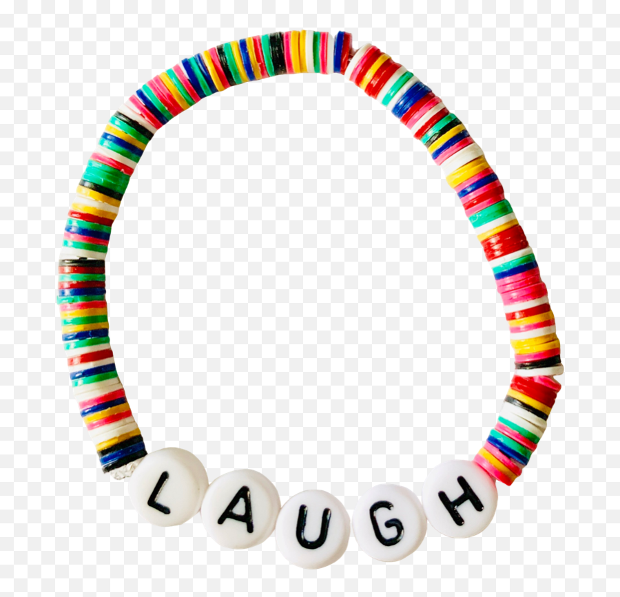 Laugh Vulcanite Word Bracelet Emoji,Laugh & Peace Overflowing Emotions